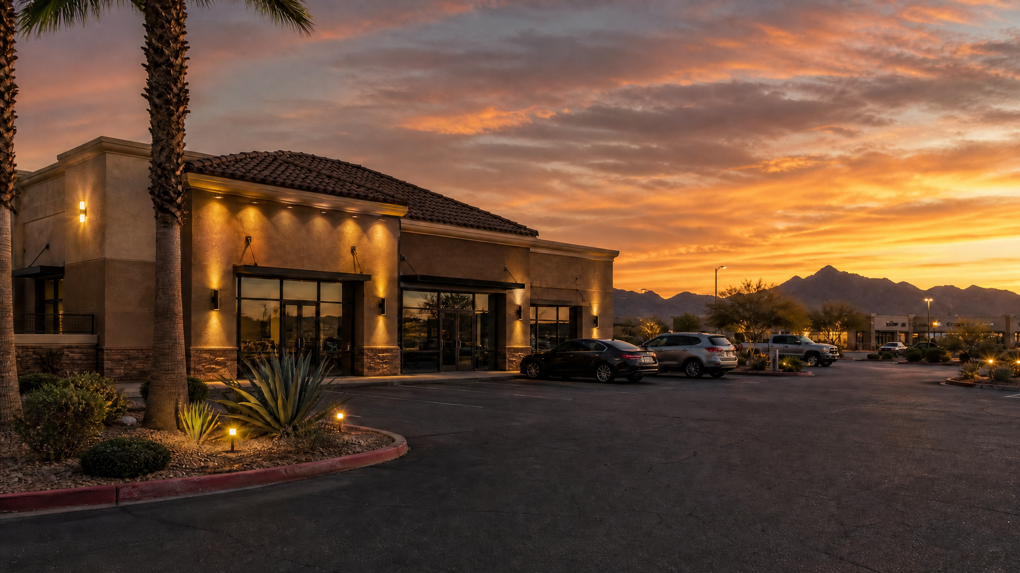 Camelback Corridor Office Building - lighting project in Camelback Corridor, AZ