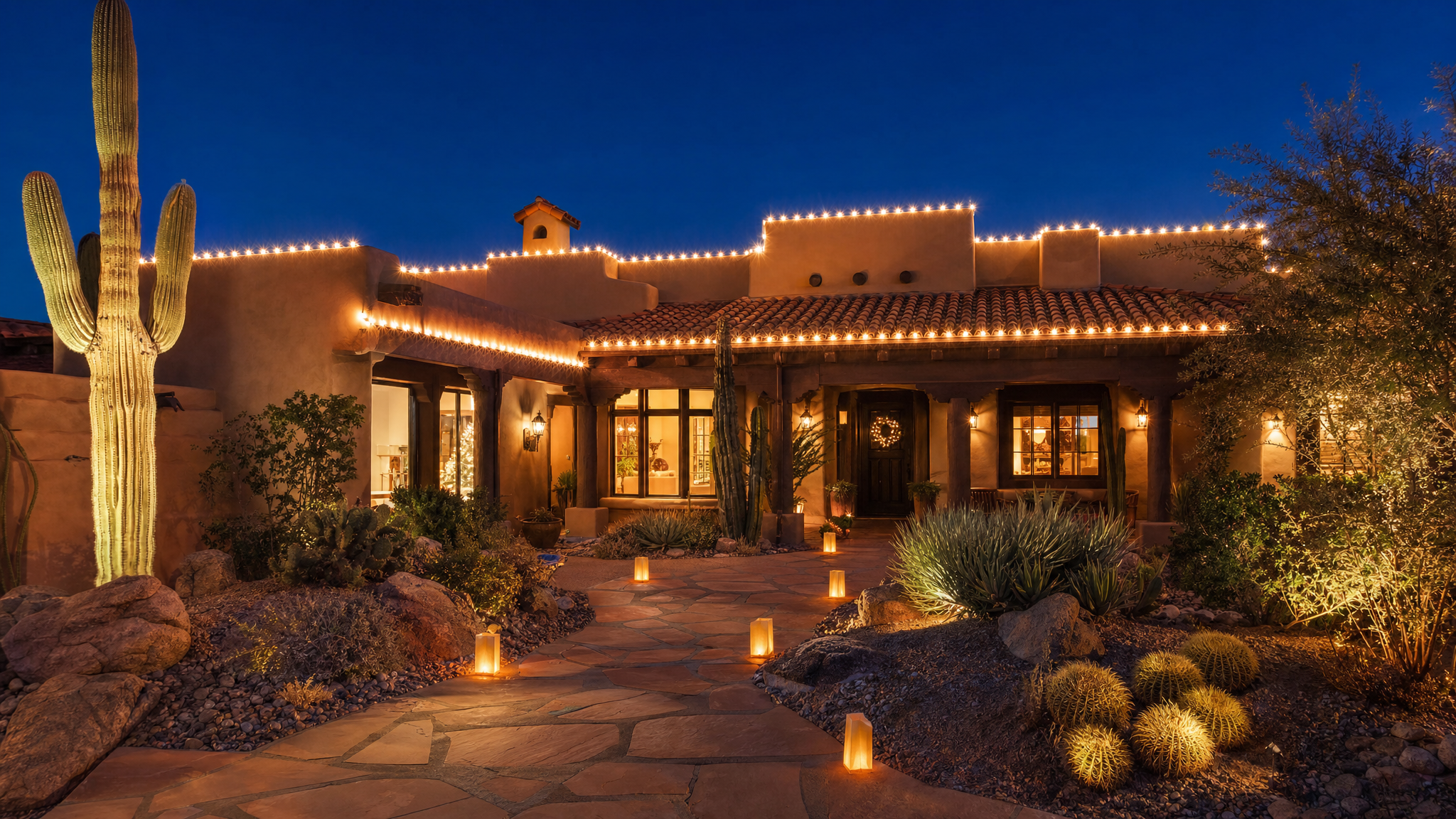 Cover image for: Holiday Lighting on Adobe and Stucco: Mounting That Protects the Wall